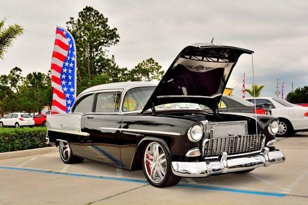 A 1955 Bel Air,  Worth Several Looks